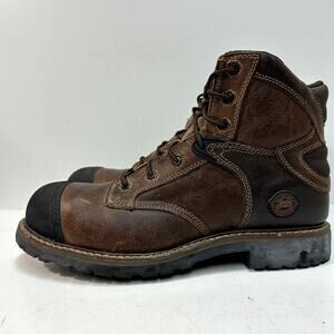 VERY GOOD Justin CW677 6" Utah Waterproof Safety Composite Toe Work Boot 12 EE